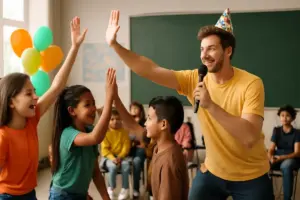 Animazione per eventi scolastici: format che stimolano la socializzazione