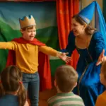 Animazione con teatro interattivo per feste: il vantaggio che trasforma ogni bambino in protagonista