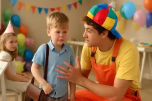 Cosa fare se un bambino vuole andare via dal party? I consigli degli animatori per evitare crisi e lacrime