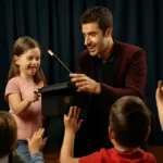 Come funziona uno spettacolo con magia partecipativa? La differenza che valorizza ogni evento per bambini