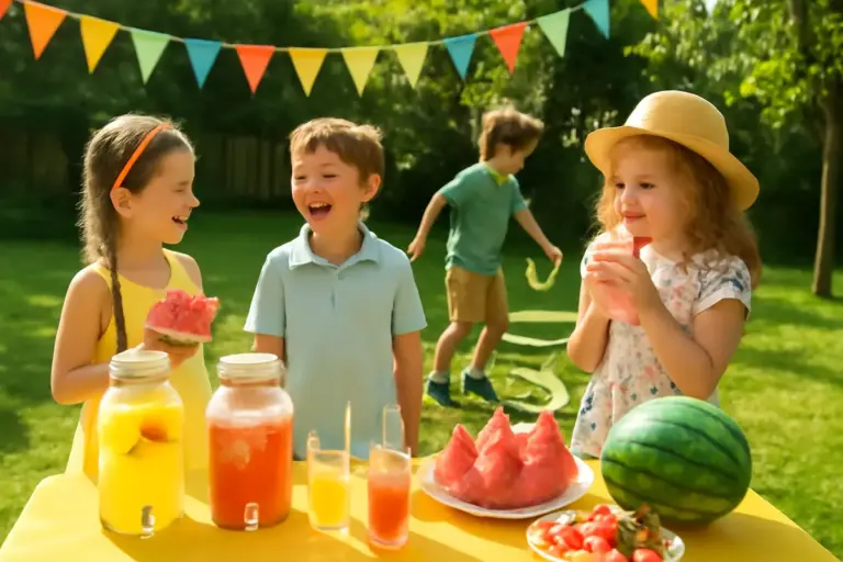Ideale tema per feste in estate bambini: proposte fresche e giochi che si adattano al clima