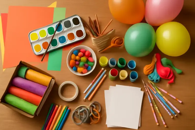 Quali materiali servono per una festa con laboratori creativi? La lista pratica per non dimenticare nulla