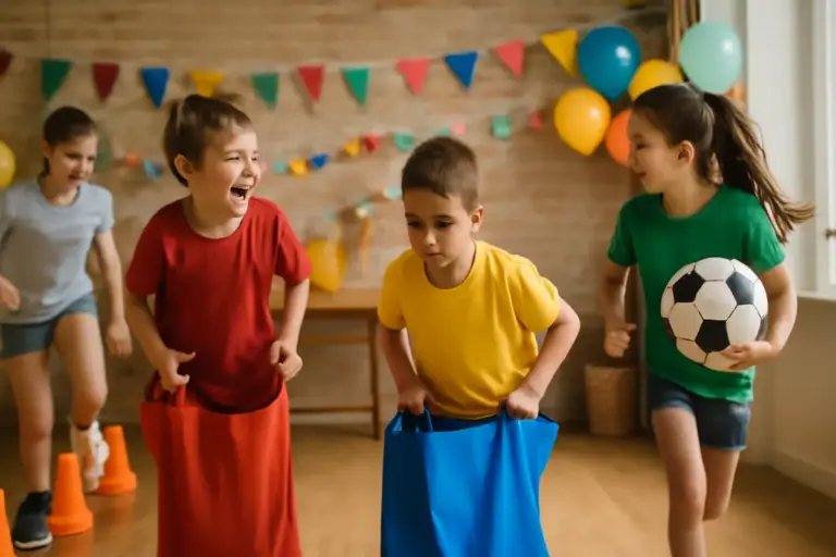 Festa a tema sport per bambini: attività dinamiche che stimolano la competizione positiva