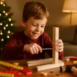 Attività di costruzione durante le feste: il semplice passaggio che fa sentire ogni piccolo un vero inventore