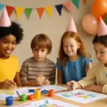 Laboratori creativi per bambini in festa: attività che coinvolgono anche i più timidi