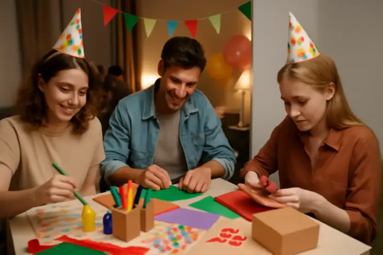 Attività creative per feste in spazi ridotti: idee efficaci per non rinunciare al divertimento